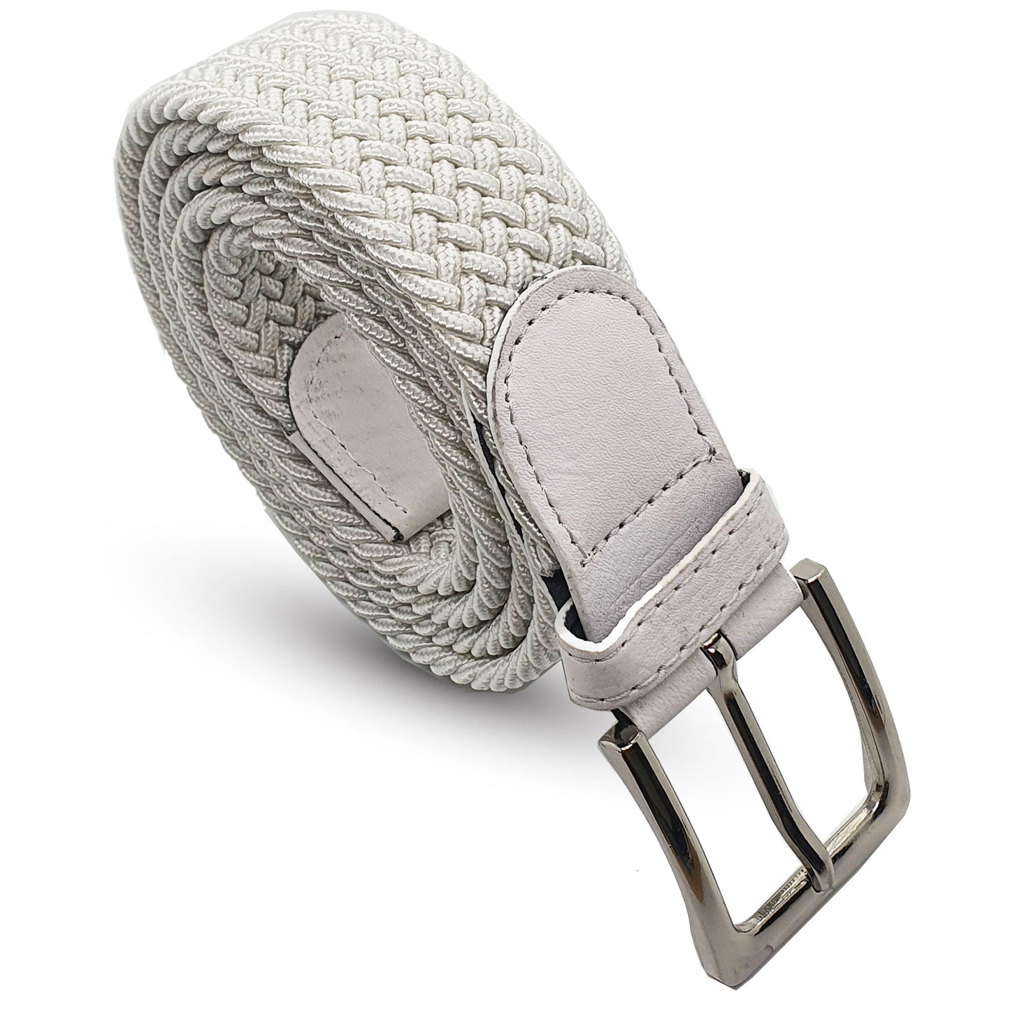 Elastic Belt - Braided Belt - Belt - Stretch Belt - Braided Belt - Black 105 cm
