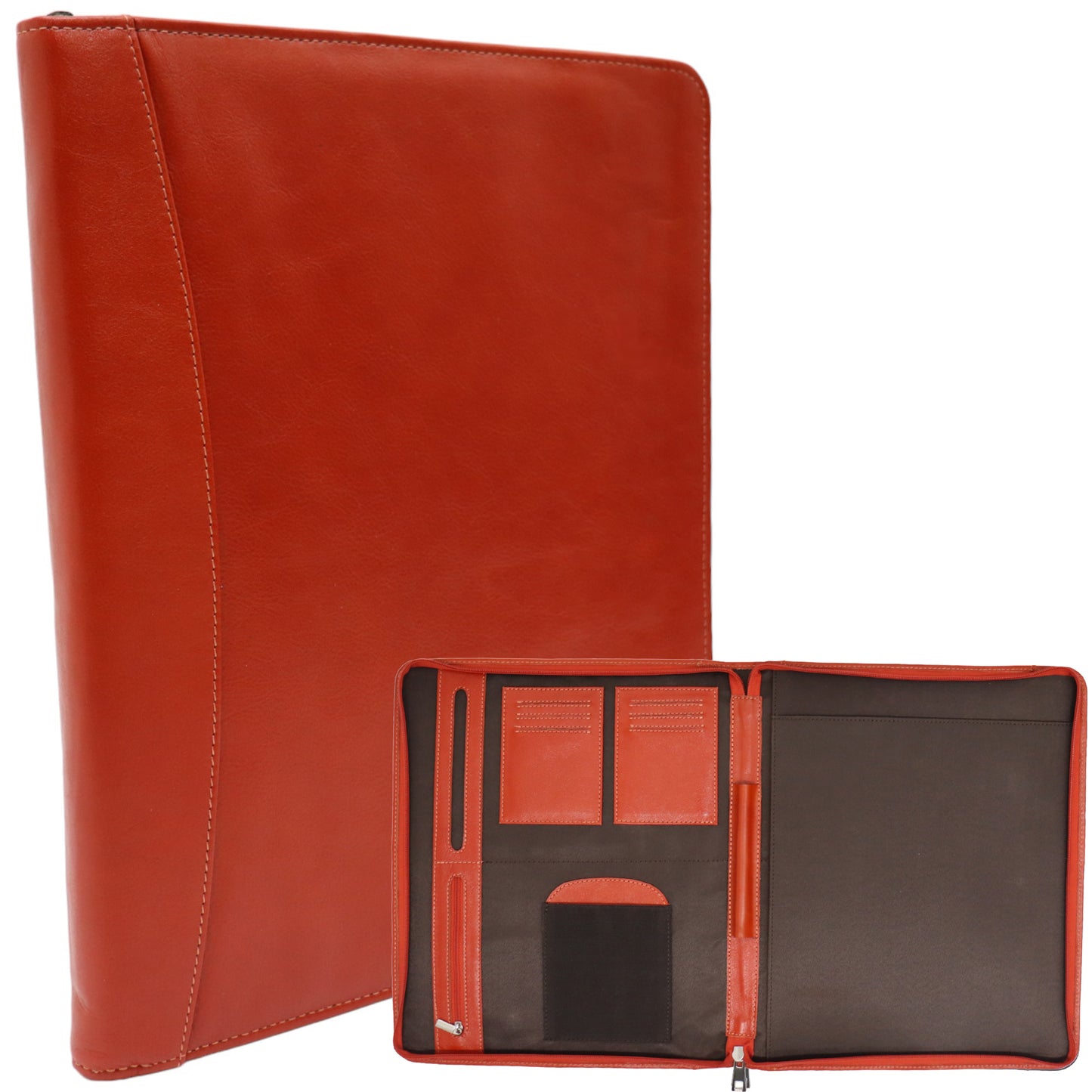 Safekeepers Writing Case - Writing Case A4 with Handle - Writing Case Lever - Leather