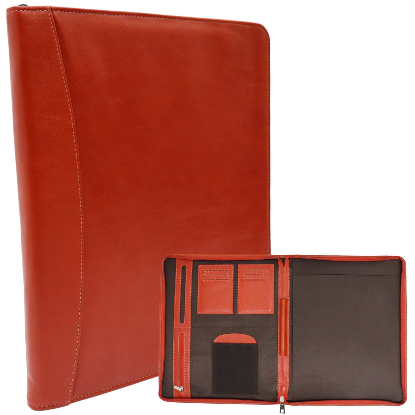 Safekeepers Writing Case - Writing Case A4 with Handle - Writing Case Lever - Leather
