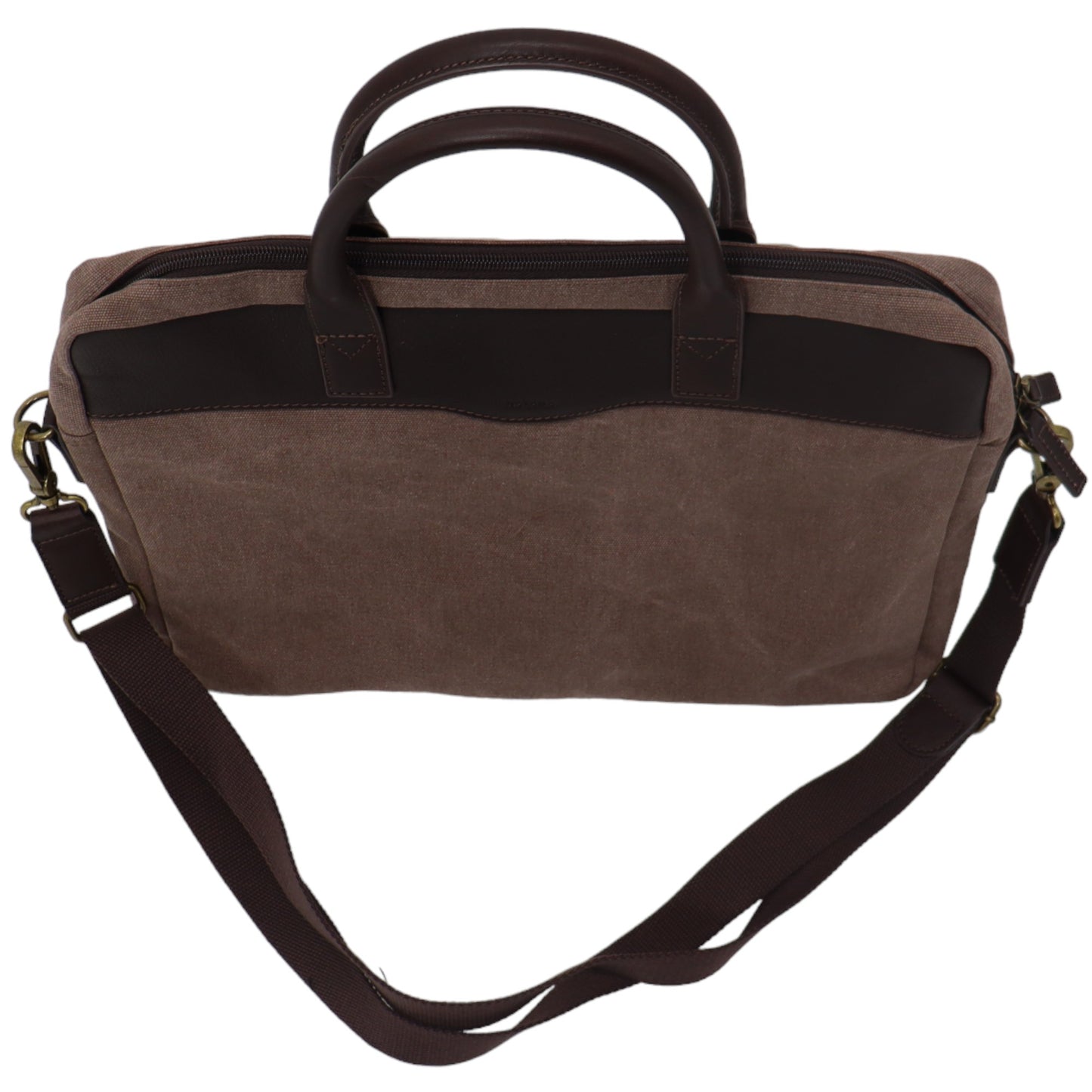 Laptoptasche – PC-Tasche – Stoff – Schultergurt – Safekeepers-Taschen – Beige