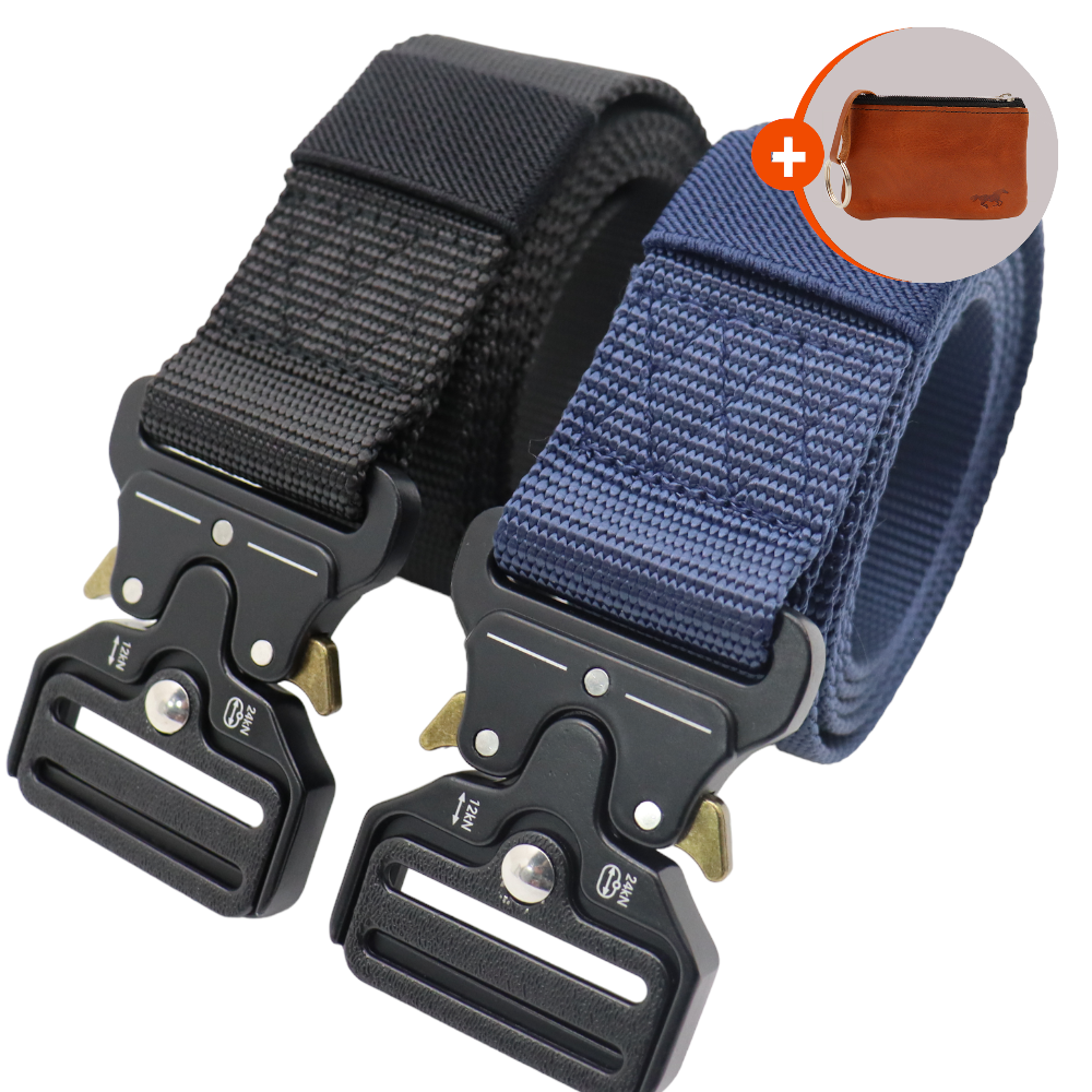 Safekeepers tactical belt - 2 stuks riemen - militaire riem - tactische riem - rigger belt