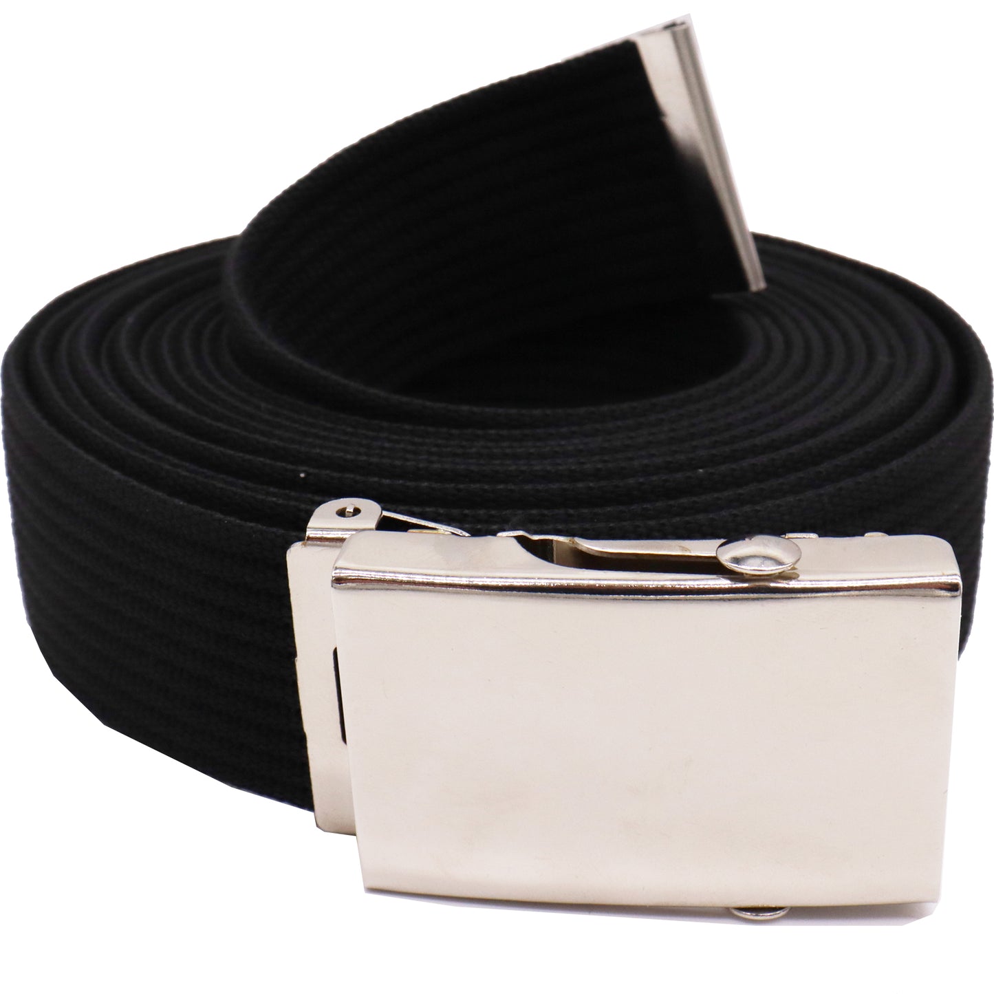 Safekeepers elastische riem -  Stretch Riem - Gevlochten Zwart en Tactical belt - Koppelriem - 2 Stuks -  Zwart